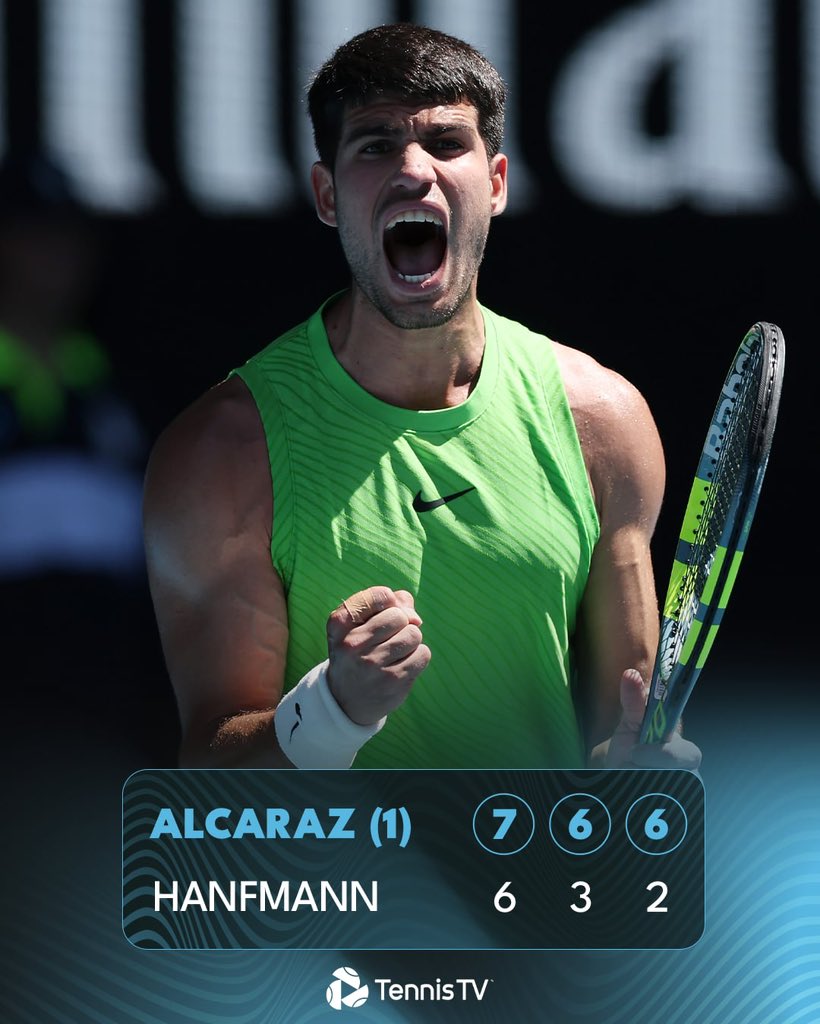 Moving on ➡️🇪🇸

<a href="/carlosalcaraz/">Carlos Alcaraz</a> #AO26