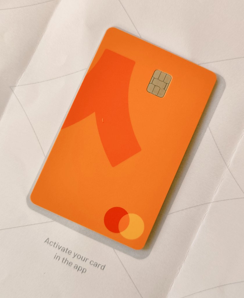 Today I received my first crypto physical card. Thank you @ready_co