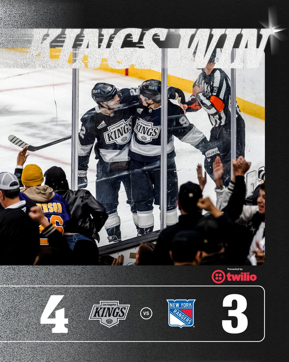 LAKings's tweet image. ‼️ KINGS WIN! ‼️

#GoKingsGo