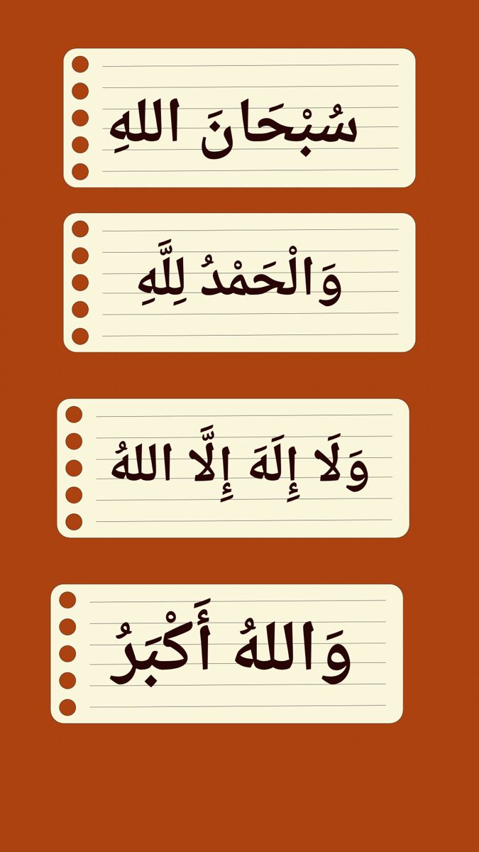 ٠
 
ْْ

لا اله الا الله  الله اكبر 

سبحان الله الحمدلله 

#الباقيات_الصالحات_خير_مانقول
••••••••••••••••••••••••
🌷𝒜𝓂 𝐺𝒽𝒶𝓏𝒶𝓁🌷