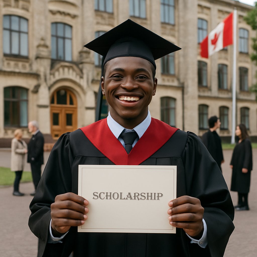 nwadinky's tweet photo. Meet John, a young engineer from Nigeria who secured a full scholarship to study in Canada! His determination and hard work are an inspiration to us all. #SuccessStories #Scholarships https://t.co/uOStxEUrmg