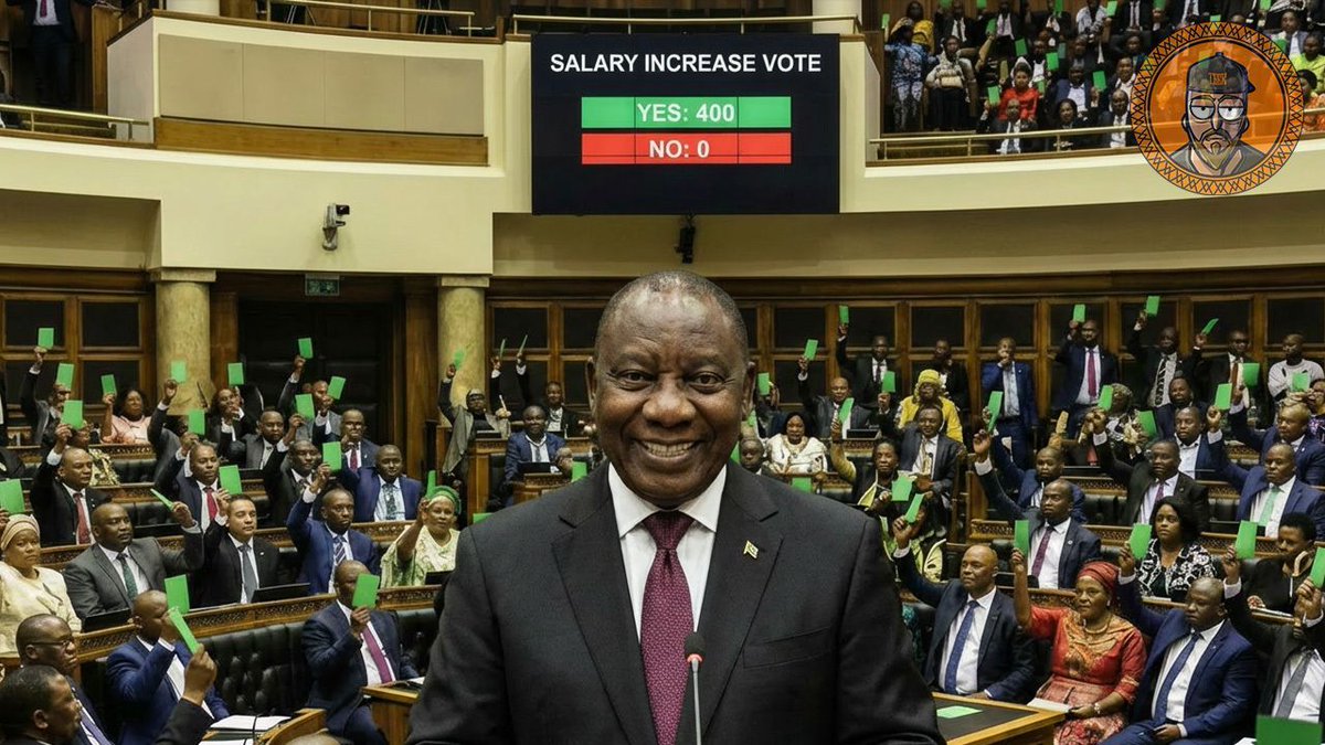 The Government believes it did such a sterling job that it rewarded itself with an above-inflation salary increase of 3.8%. Strange because South Africans can see a massive decrease in service delivery around the country.

Video Link: youtu.be/doomwJ4mS90