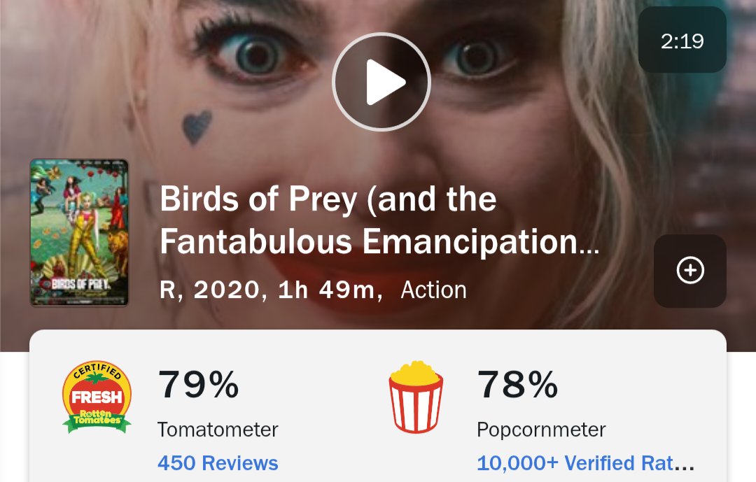 empatheticcain's tweet image. ((people acting like Bumblebee and Birds of Prey suddenly aren't good movies, lmfao.