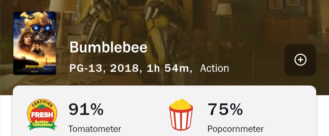 empatheticcain's tweet image. ((people acting like Bumblebee and Birds of Prey suddenly aren't good movies, lmfao.