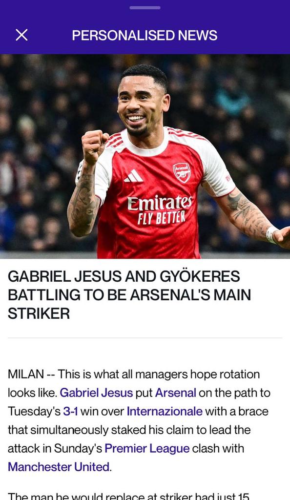 MrFEM0's tweet photo. UCL NEWS UPDATE ON BETFUSE APP:📣

Bodo-Glimt eased to a 3–1 win over Man City as Rodri was shown a red card
 
Arsenal cruised passed Inter Milan with a 3-1 win

Real Madrid didn't spare Monaco as they won 6-1

Tottenham got a 3-1 victory over Dortmund

🚨More updates in the app. https://t.co/0QIHq1pZeD