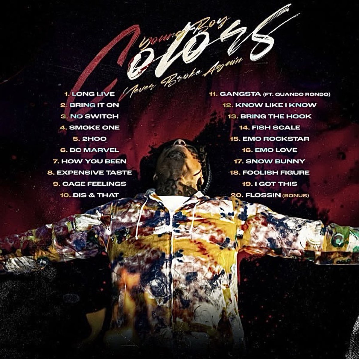 CostaKentrell's tweet image. 4 years ago today NBA YoungBoy dropped Colors 🔥🔥🔥

What's your favorite song from this masterpiece?