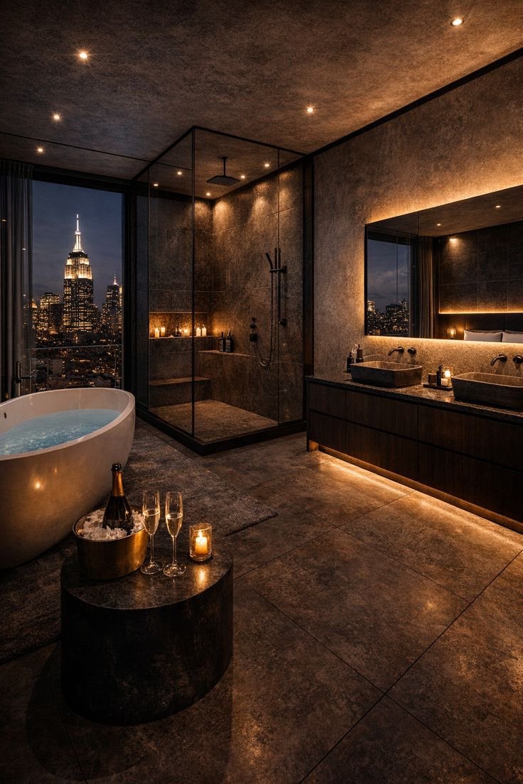 Do you think having a separate room and bathroom is healthy in a marriage?