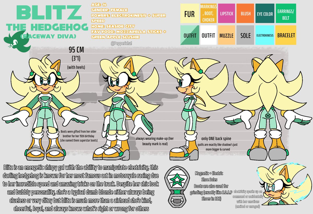 Midnight blitz posting because I love my daughter 
#sonicoc