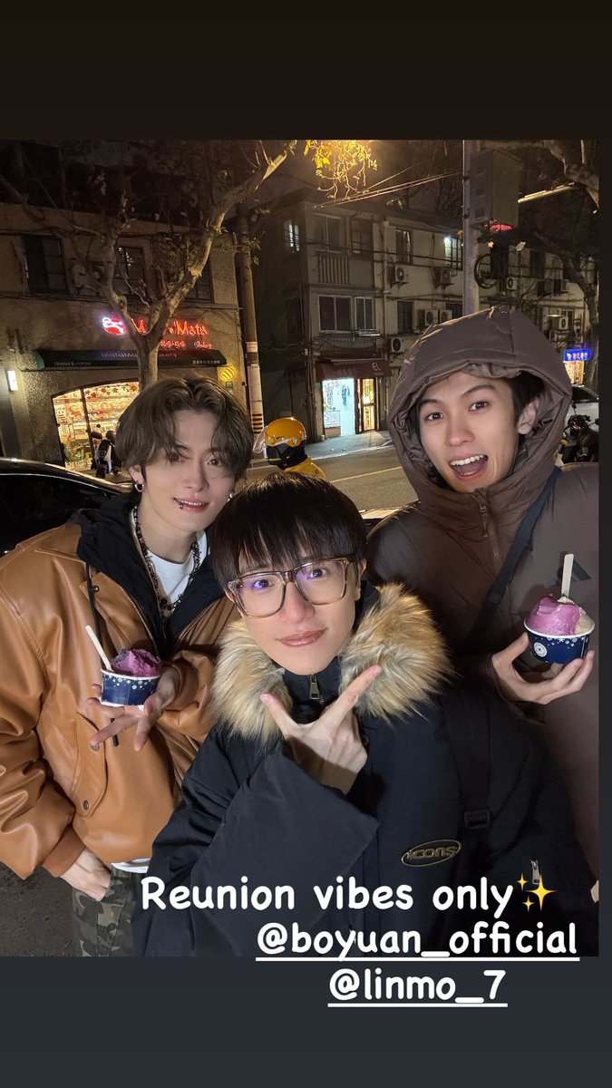 RIKIMARU_TH's tweet image. 260121 IG Stories Update✨

Reunion vibes only✨
@.boyuan_official
@.linmo_7

🔗 instagram.com/stories/itsmer…

#ริกิมารุ #Rikimaru #力丸 #近田力丸 #ChikadaRikimaru