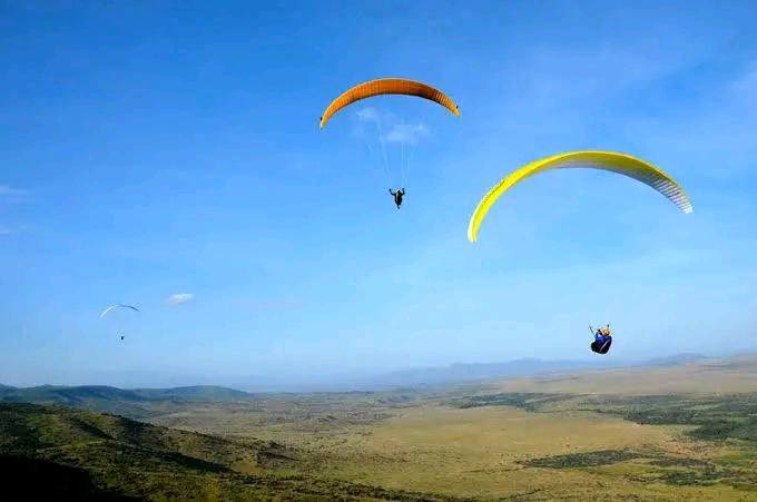 Paragliding season is here and the skies are alive with colour and spectacular views in Iten.