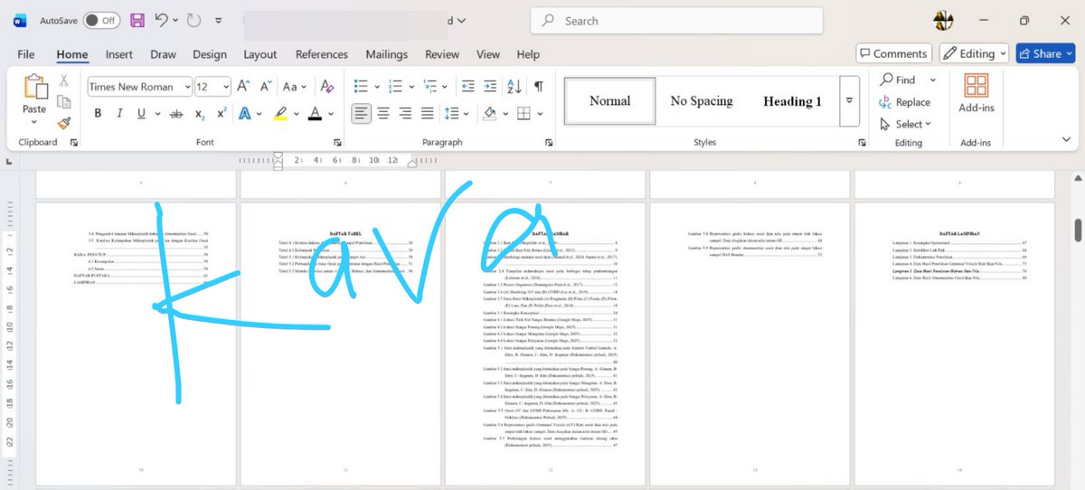 kava . wa fsr, joki rapihin word & ppt sempro tweet media