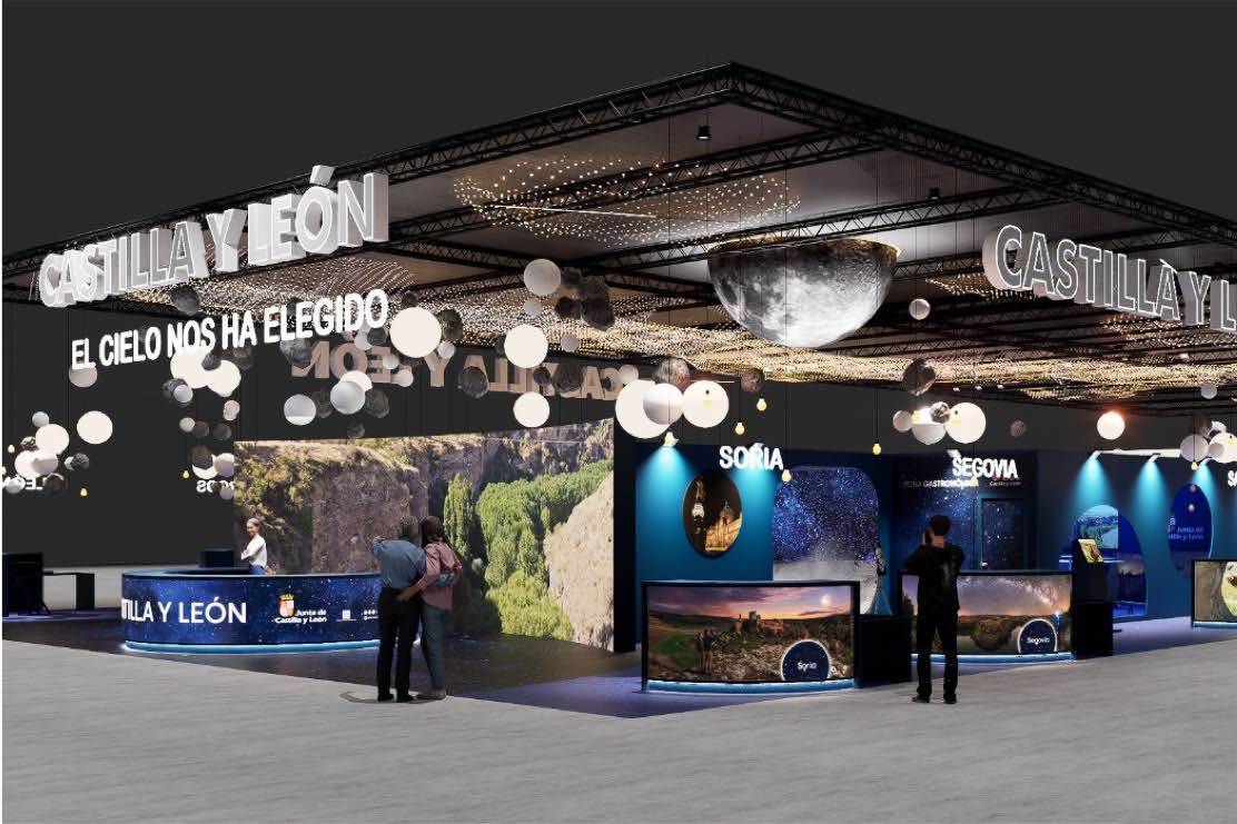 cyleconomica's tweet image. .@jcyl promociona en @fitur_madrid la oferta #turística de #CastillayLeón con el #eclipsesolar de agosto como reclamo ow.ly/T4NC50XZZym #turismo #enoturismo #patrimonio #astronomía @FundStarlight