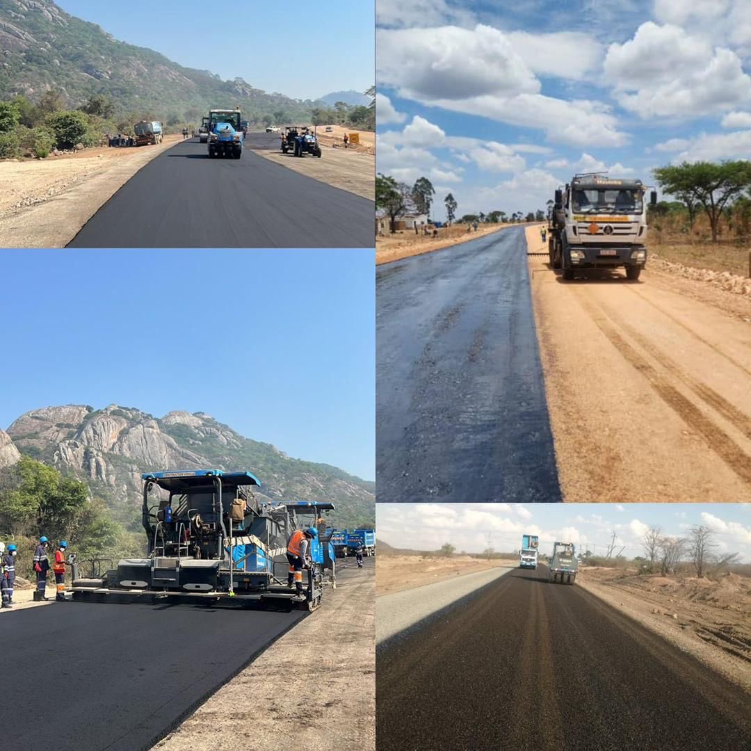 Surfacing continues on the Harare–Masvingo–Beitbridge Road (Ngundu Section), strengthening connectivity and driving economic growth under #Vision2030.

#ED2030 #InfrastructureDevelopment #BuildingZimbabwe