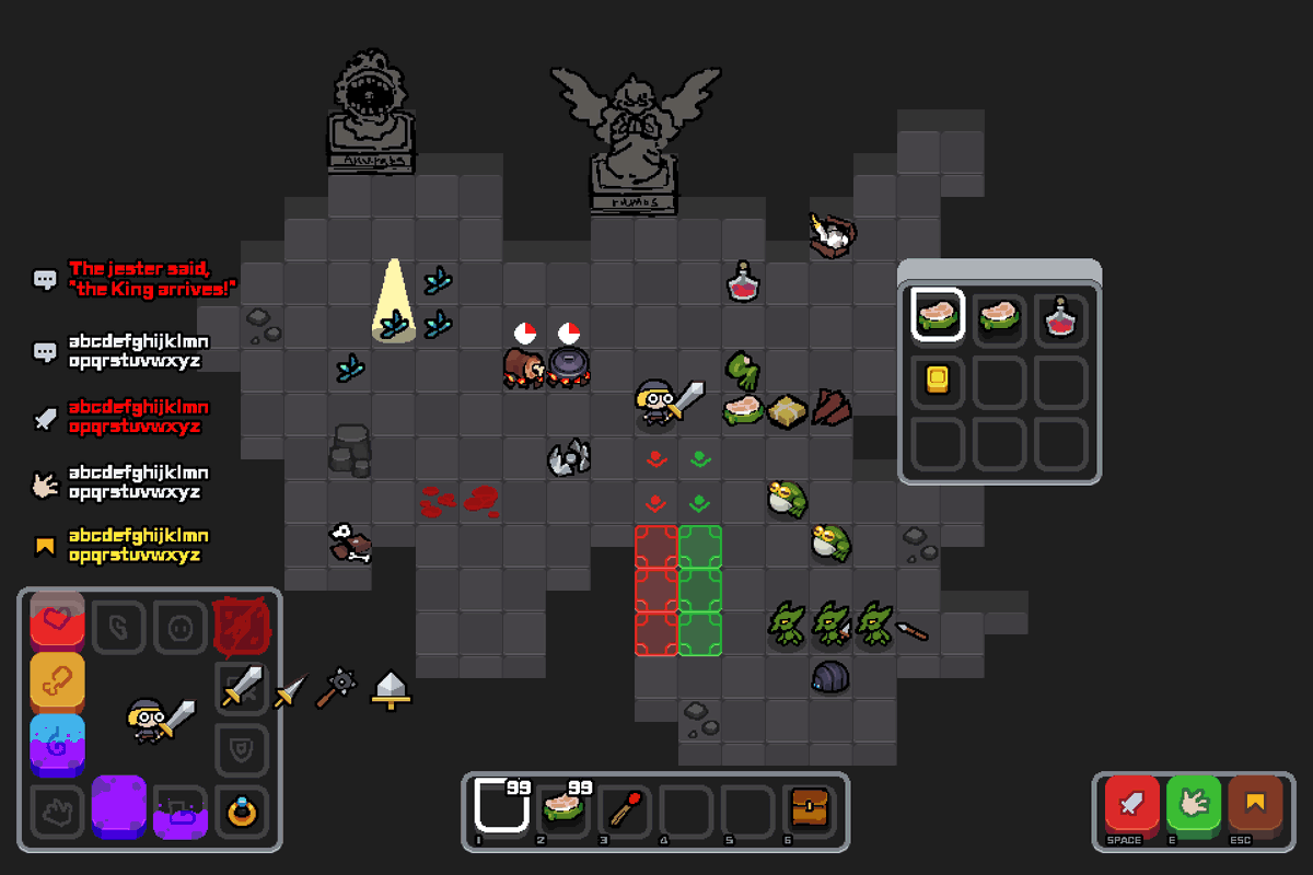 Catird301's tweet photo. Dungeon game concept https://t.co/2X2owQ6sLb