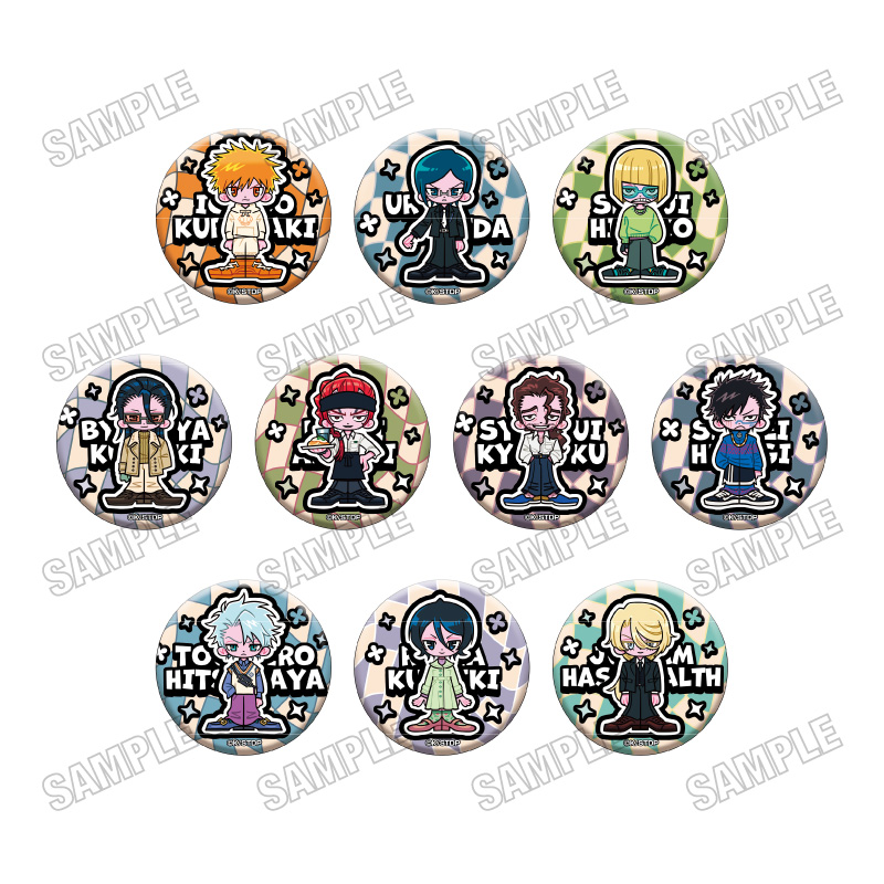 10種コンプリート】BLEACH メタルバッジコレクション BLEACH メタル