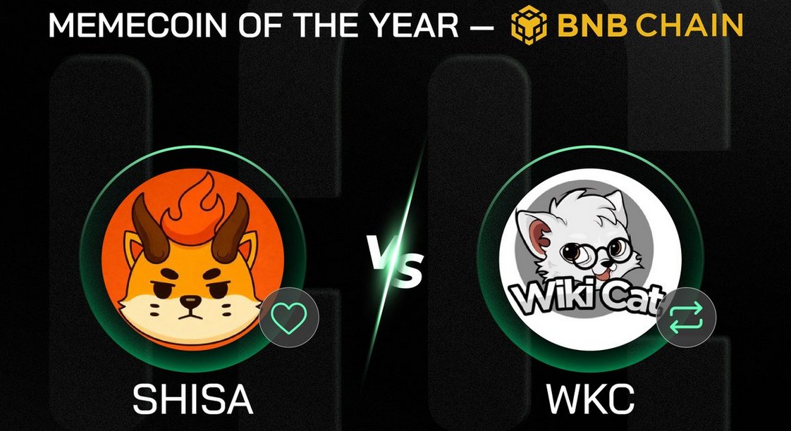 HotCommunities's tweet image. Choose your side: 
🔥 $SHISA —  #SHISHA
@shisaBNB
 
🐈‍⬛ $WKC —  #WKC
@wikicatcoin