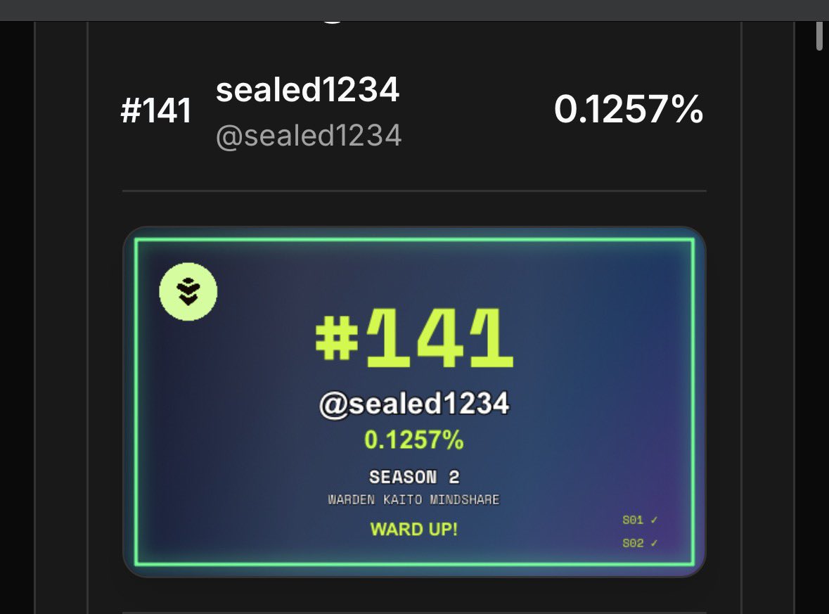 sealed1234's tweet image. I think I am getting 4figs from Warden protocol