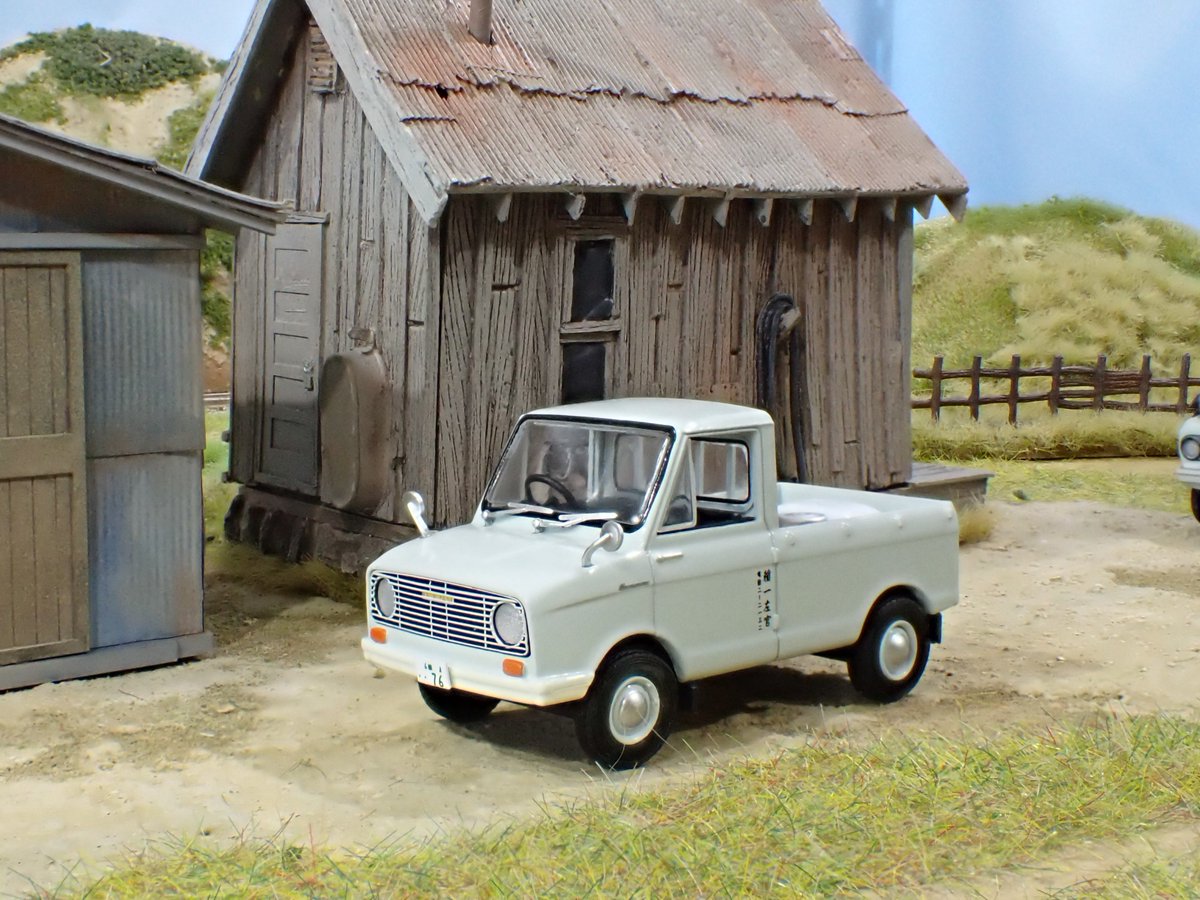 スズライトキャリイFB〈1962）がきました．スズキの車検があるので代車