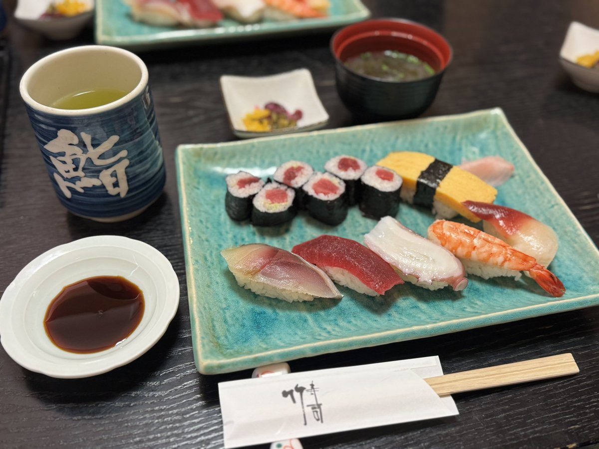 JID本社からランチレポート🍣】 本社から歩いて3分の「竹寿司」さんへ