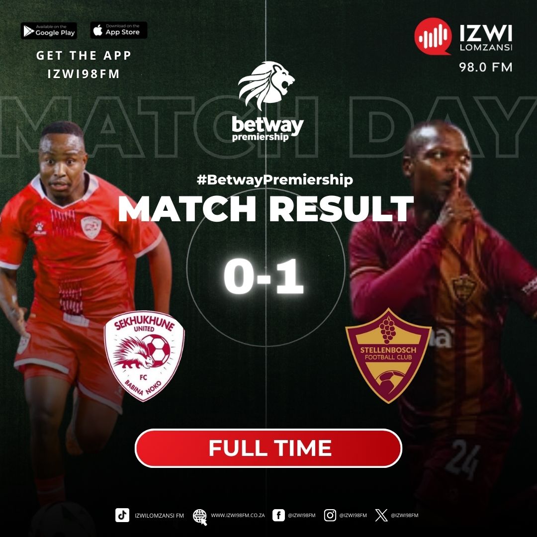 batwaypremiership 📷Full time result📷 #izwisport #batwaypremiership  #IzwiLomzansi