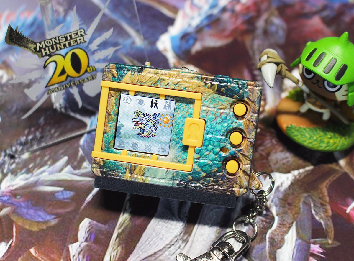 wataruna_diary's tweet image. 【デジモンCOLORモンハン20thEdition 育成記録】
ジンオウガルルモン/ベル 261才

今日も寒い1日でしたね〜(雪.+)
ジンオウガの弱点は氷属性ですが、ジンオウガルルモンは何が弱点属性になるんでしょうね??( ¯꒳​¯ *ゞ
とりあえず寒さには強そうですよね+.*

#デジタルモンスター
#モンスターハンター