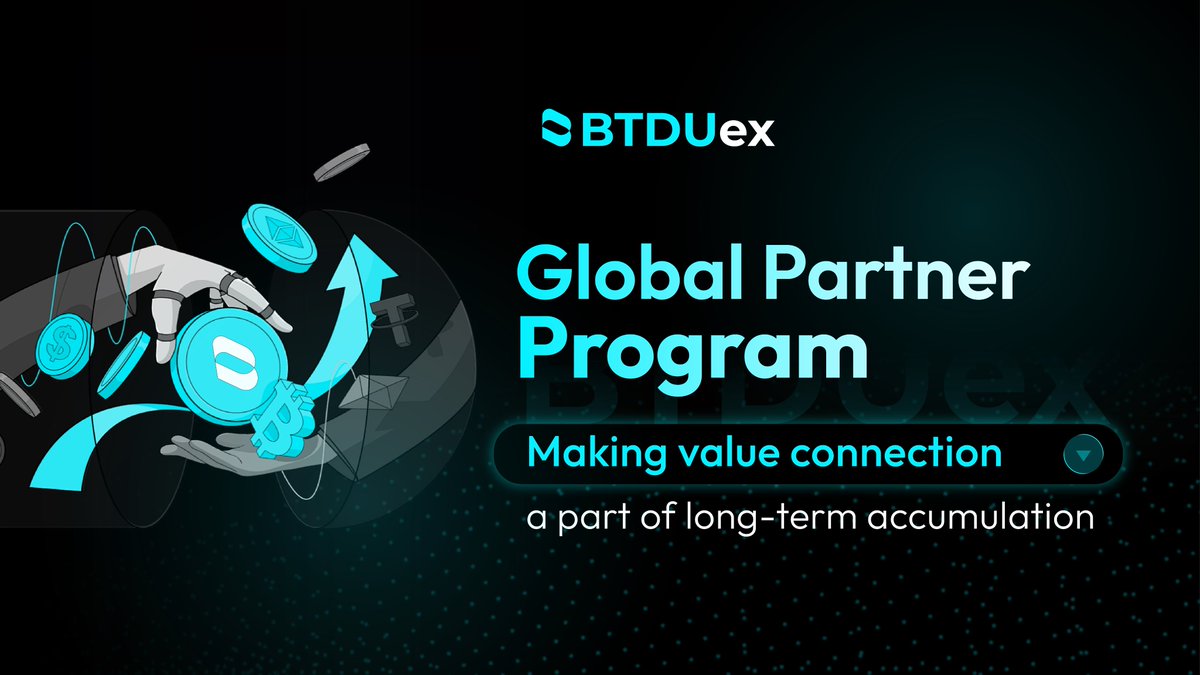 🌍 BTDUex Global Partner Program

More than just an invitation, it's a long-term partnership.

Contribute and be rewarded. Transform your personal influence into a sustainable value network, connecting the world and sharing growth with BTDUex. 🚀