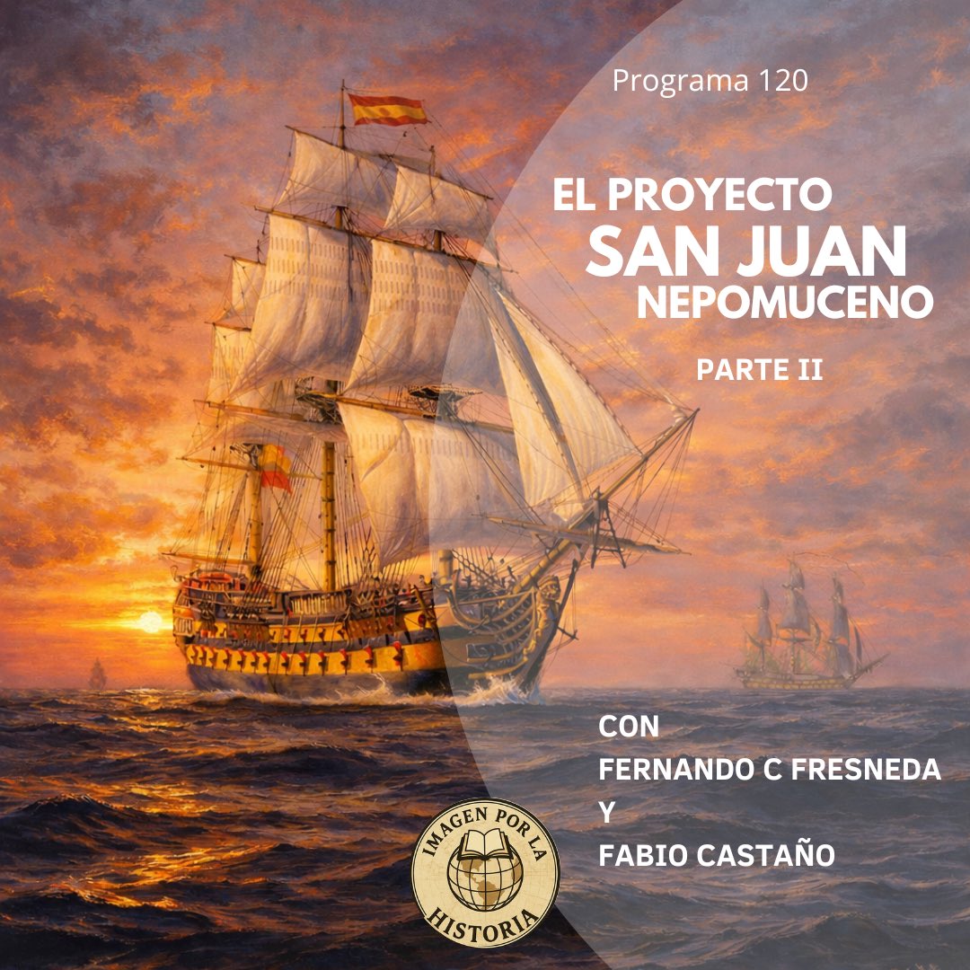 ¿Puede un navío convertirse en símbolo de toda una nación?

⚓️ Segunda parte del Proyecto San Juan de Nepomuceno
🎙️ Con <a href="/fcfresneda/">Fernando C. Fresneda🇪🇸🇺🇦</a> y <a href="/LHispanico/">Legado 🌐 Hispánico</a> 

#HistoriaDeEspaña #LegadoHispánico #HistoriaMarítima