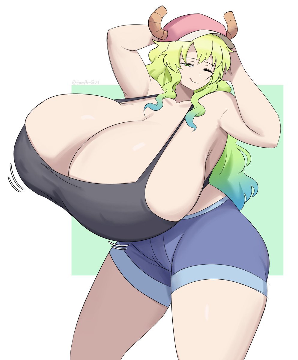 BustyDragonLove's tweet photo. "Not everyone is gifted with those huge milkers like her or me. But that does take the cake.~" https://t.co/S8ishLq6tp