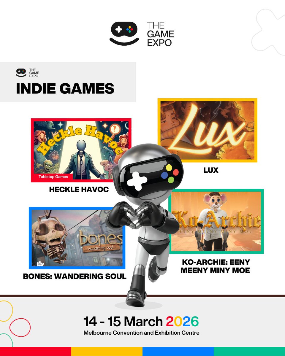 TheGameExpo's tweet photo. MORE INDIE GAMES coming your way for #TGX's Indie Games Zone! 🙌
Are you ready to play them all?! https://t.co/ST4mTs5ZCl