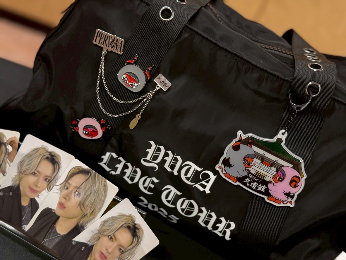YUTA LIVE TOUR 2025 -PERSONA-』 日本武道館公演グッズ販売中