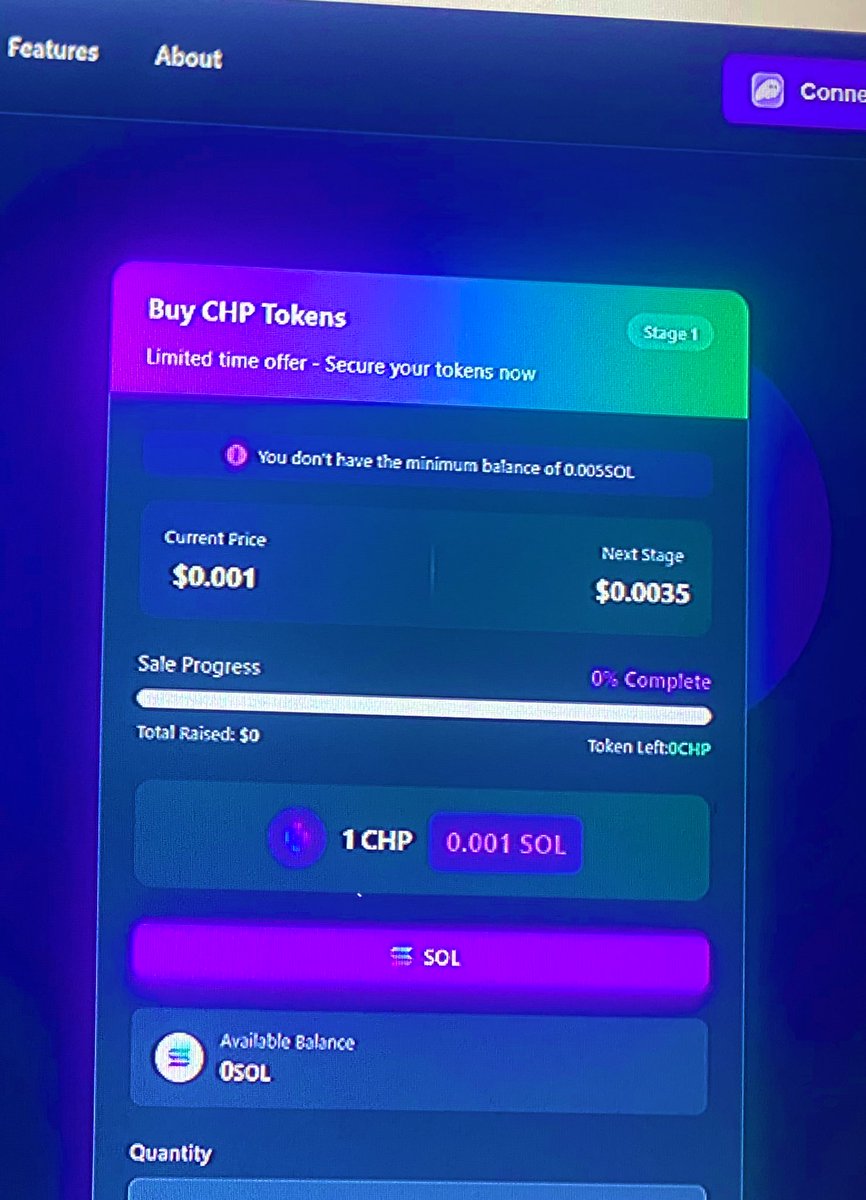 Up and grateful 🙏

GM CT, GM Solana 

#Blockchain #Presale