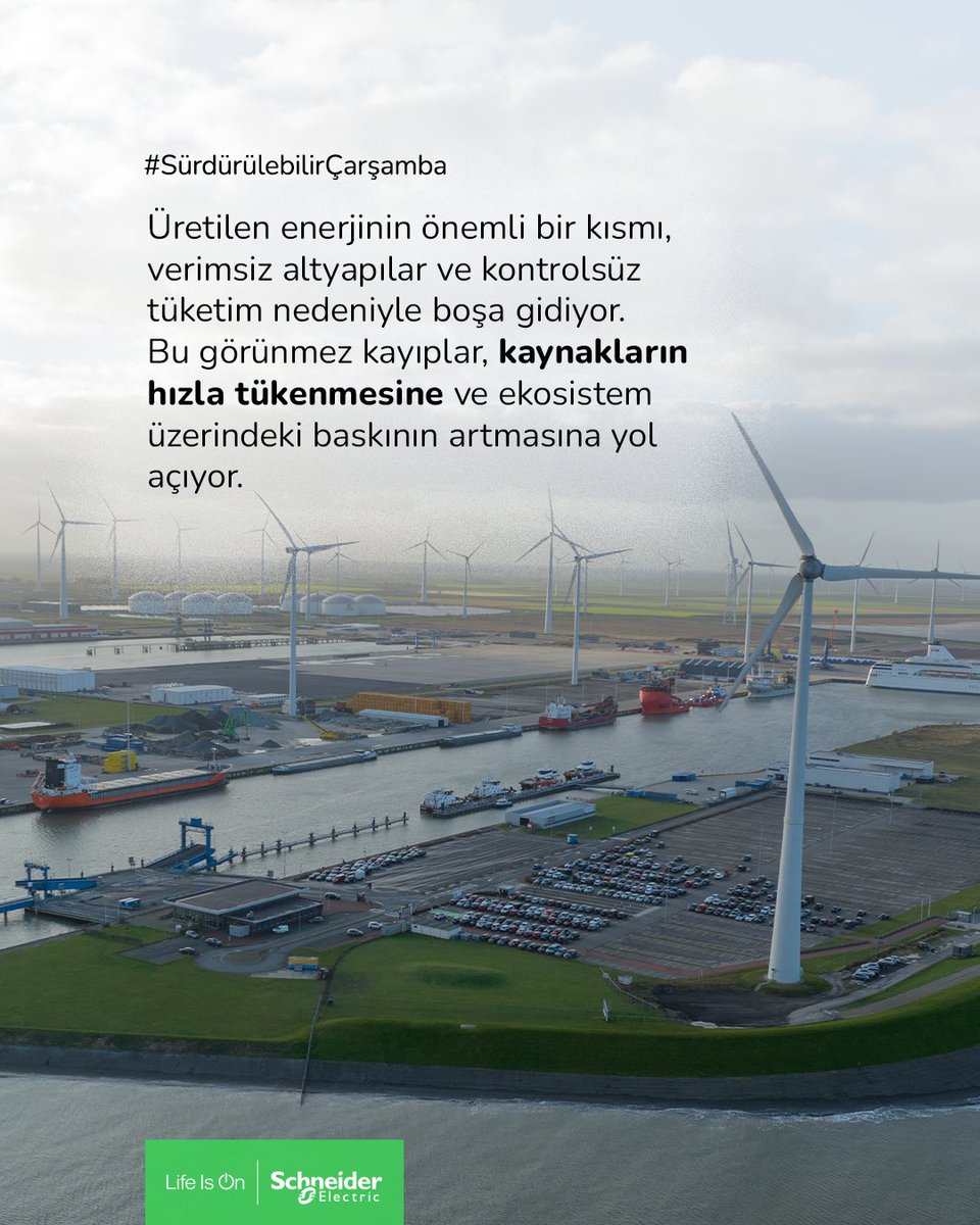 ⚡ Enerji üretiminde yaşanan kayıplar, çoğu zaman fark edilmeyen önemli bir çevresel etki yaratıyor.

Doğal kaynaklardan elde edilen enerjinin önemli bir bölümü, iletim ve kullanım süreçlerinde kaybediliyor. 

Bu (cont) spr.ly/l/6012CfjIs