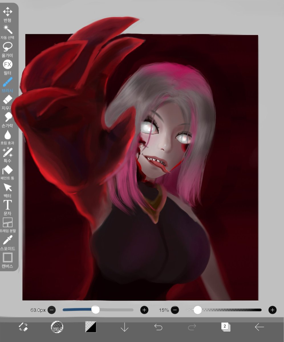 Stinging222's tweet photo. 착시현상느낌을 주고싶었는데 좀 망한듯ㅠㅠ 

#LeagueOfLegends  #Briar https://t.co/VXlJmkQrdV