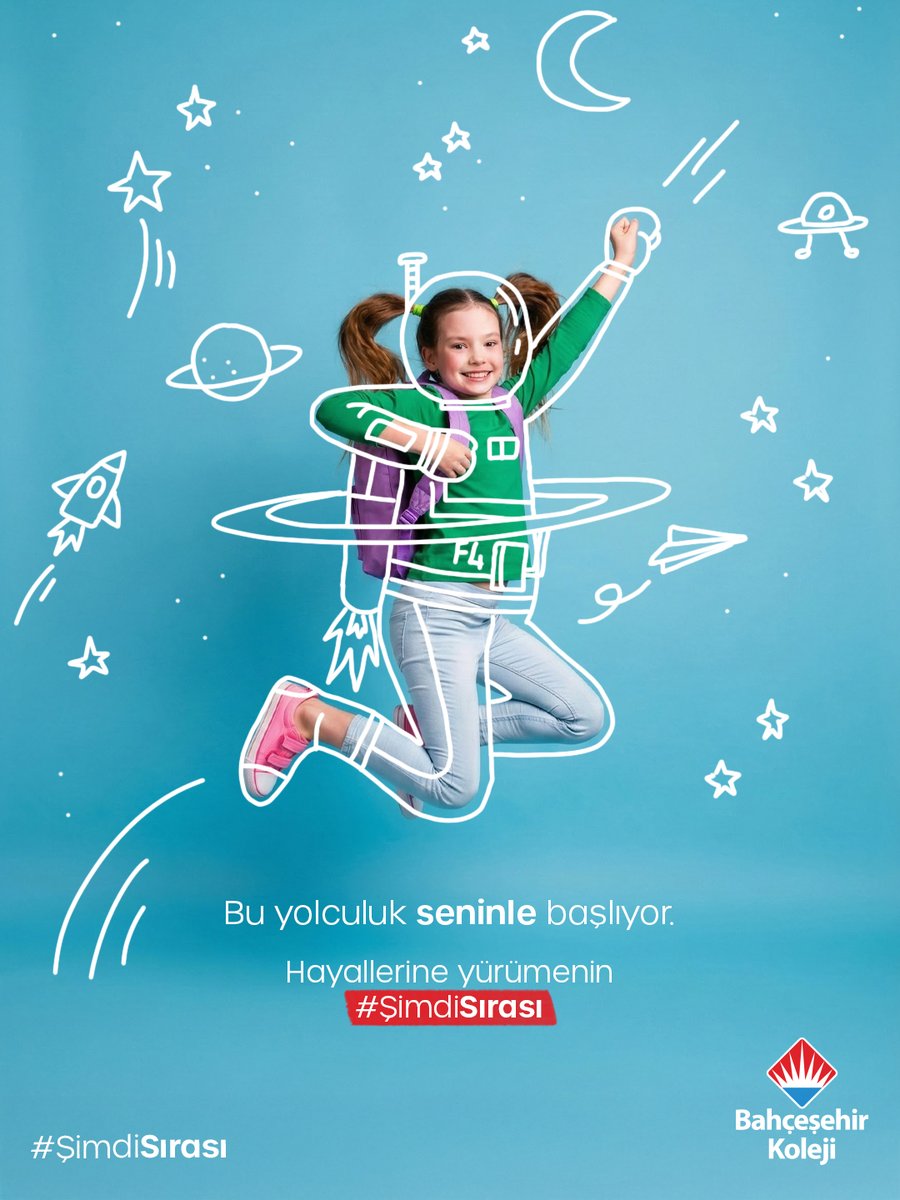 Bu yolculuk seninle başlıyor.

Hayallerine yürürken cesaretle ilerlemenin ve Bahçeşehir Koleji ile geleceğini inşa etmenin #ŞimdiSırası

#BahçeşehirKoleji