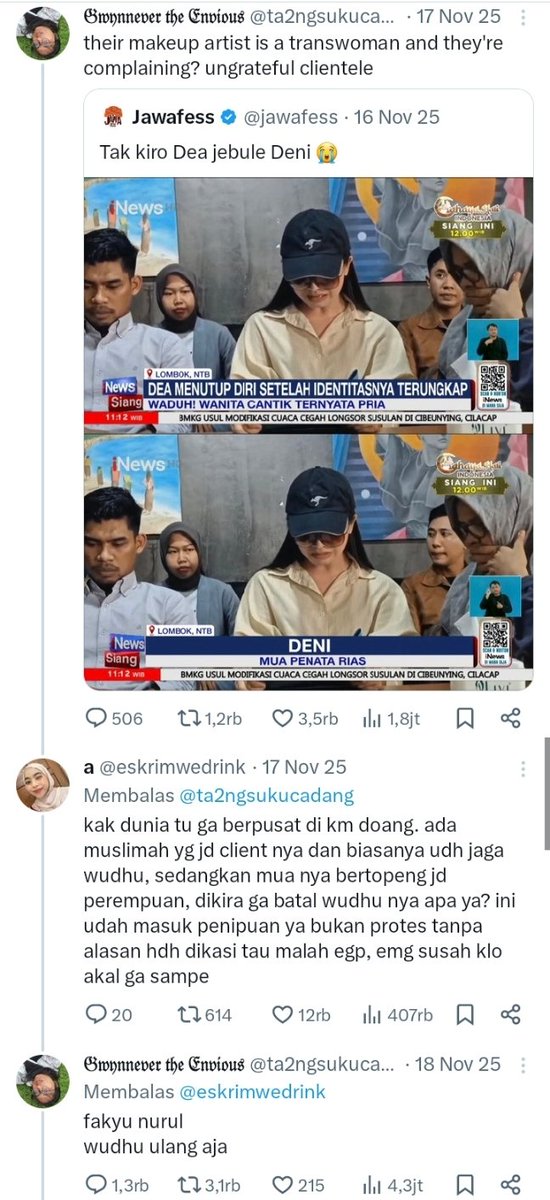 Contoh opresi itu yang gini:
