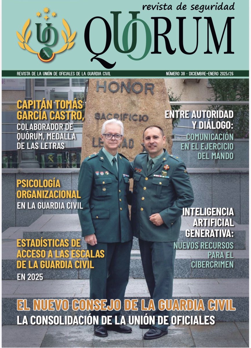 Unión de Oficiales Guardia Civil tweet media