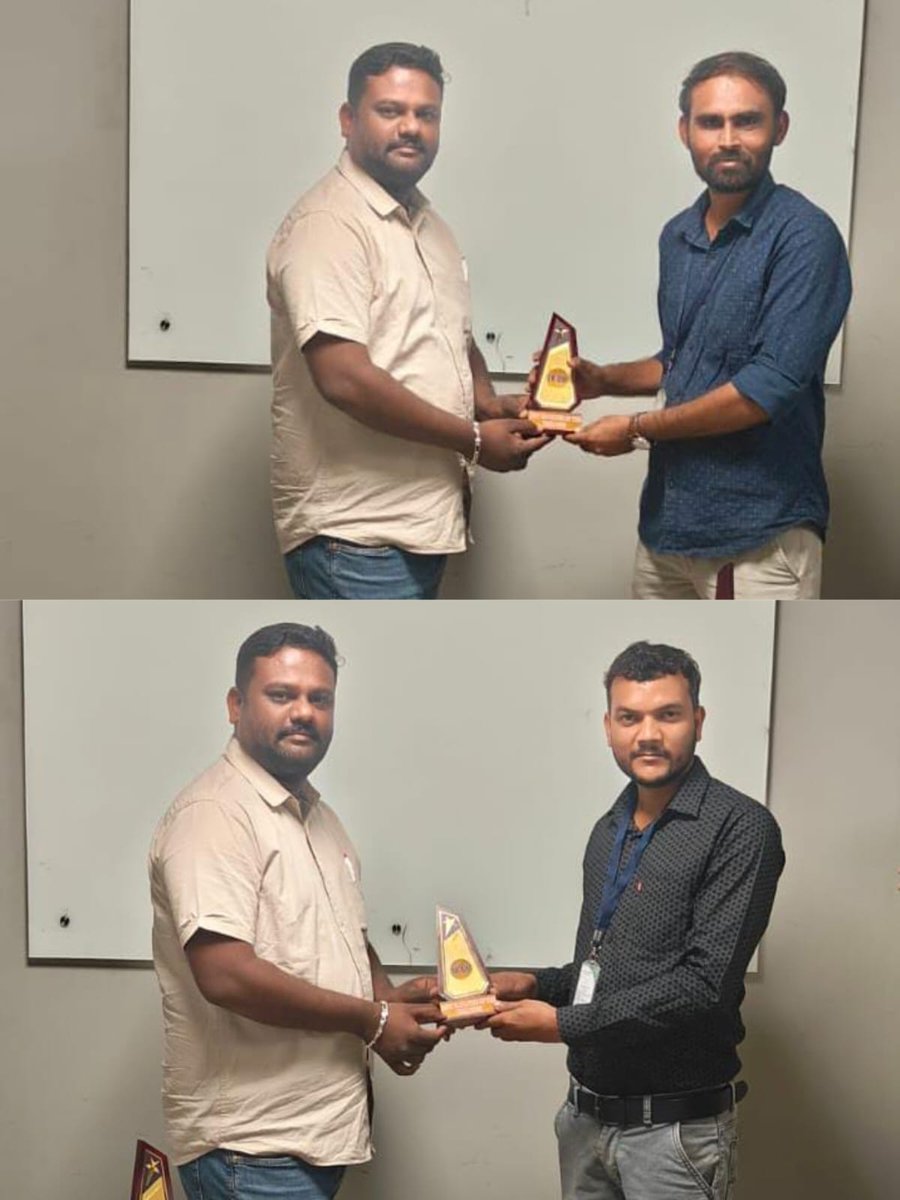 ikon_projects's tweet photo. 🏆 Best Employee of the Year 2025
✨️🎉We are proud to announce that the Best Employee of the Year Award has been presented to Mr. James Kumar and Mr. Ahmad Ansari for their exceptional dedication, performance, and commitment.✨️
🎊🎊Congratulations to both .... https://t.co/IfDlvARxiy
