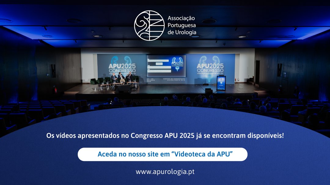 apurologia's tweet photo. Os vídeos apresentados durante o Congresso APU 2025 já podem ser consultados.

➡️ https://t.co/xyUn4oguIf ➡️ Educação e Utilidades ➡️ Videoteca da APU

Ou aceda diretamente através deste link: https://t.co/aJN4ziVF6O

#APU #congressoAPU #urologia https://t.co/aOhSop0ZvX