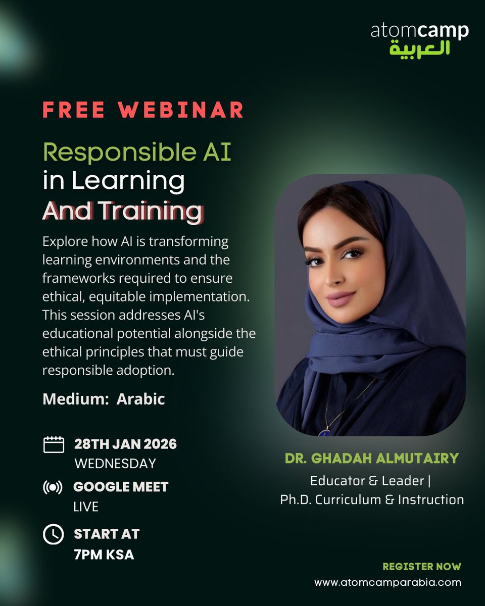 atomcamp Arabia tweet media