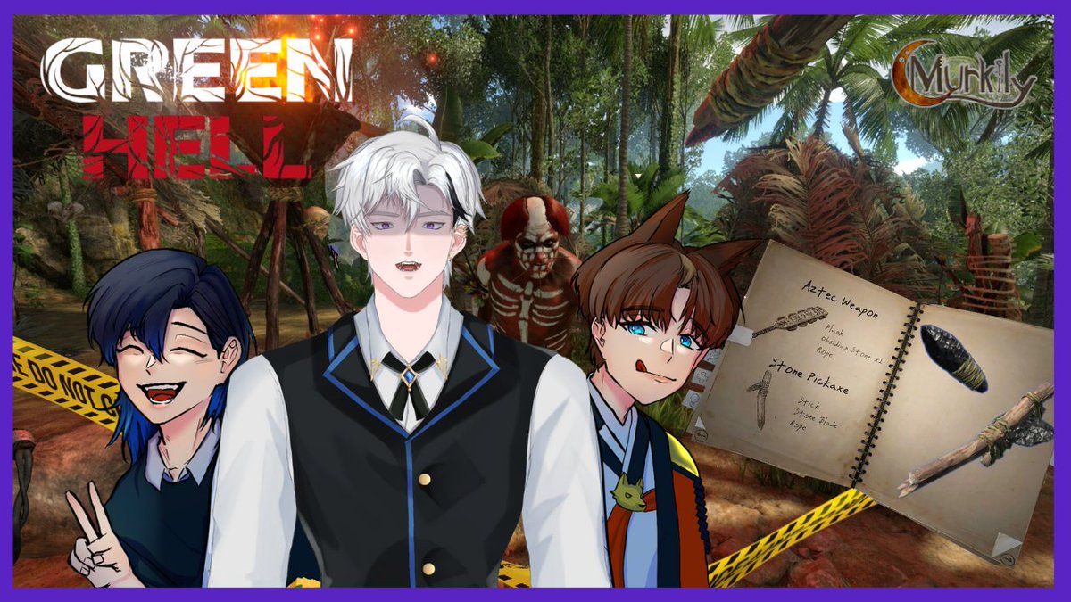 【 Live 🔴】เด็กหลงป่าft. Min Hae Jun , Leathea [ Green hell ]

หิวเลย

⏰ -  21.00 น.

#Vtuber #VtuberTH #วีทูปเบอร์ไทย #วีทูปเบอร์ #MurkLive

Youtube : youtube.com/live/vxAmumR6A…