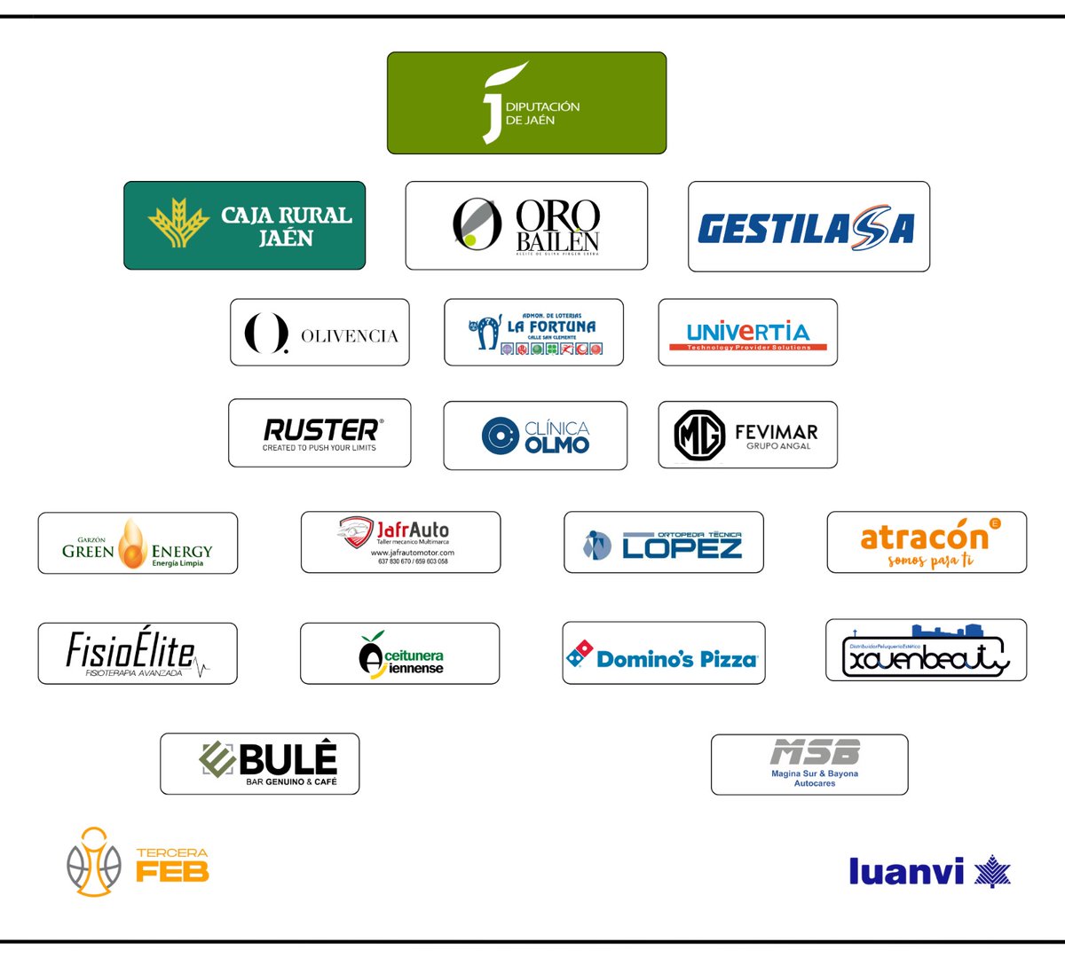 🖼️ CARTEL ONLINE

💛 EL PARTIDO DE LA AFICIÓN. DEFENDAMOS EL LIDERATO JUNTOS

🫂 Agradecemos a nuestra familia de patrocinadores

🎟️ Puedes conseguir tu promoción 𝟮𝘅𝟭 en entradas:
🏡 C/ Campillo de Arenas 7, Jaén
📲 goo.su/0zlSUi
🏀 Día de partido

#SomosJaén💛