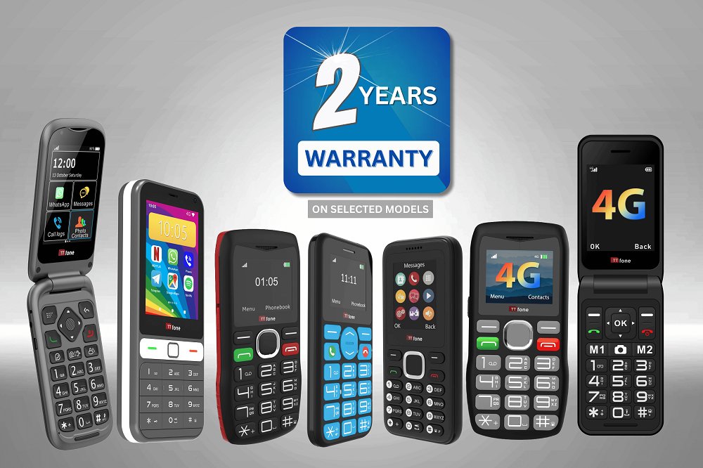 TTfone Warranty Update!
Get up to 2 years warranty on selected TTfone models with a hassle-free return policy. Enjoy peace of mind and great value—perfect for everyday use, seniors, or a reliable backup phone.
Read more: ttfone.com/blogs/news/ttf…