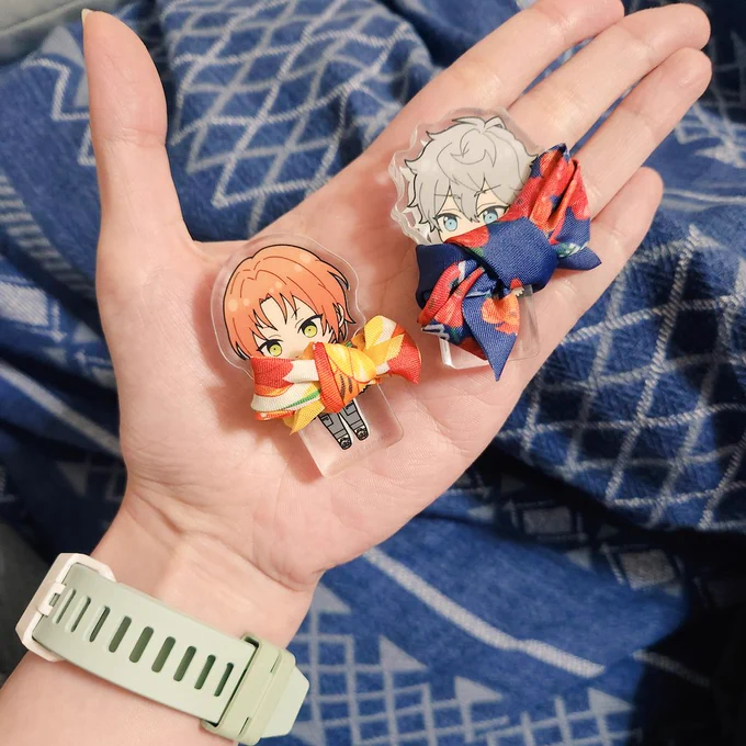 でぇすきなスカーフ屋さんのポップアップストアにインしてました 今日はリュックとアクスタに巻いてもらったよ たくさんた〜〜〜くさんお話できて嬉しかったです、楽しい時間をありがとうございまし