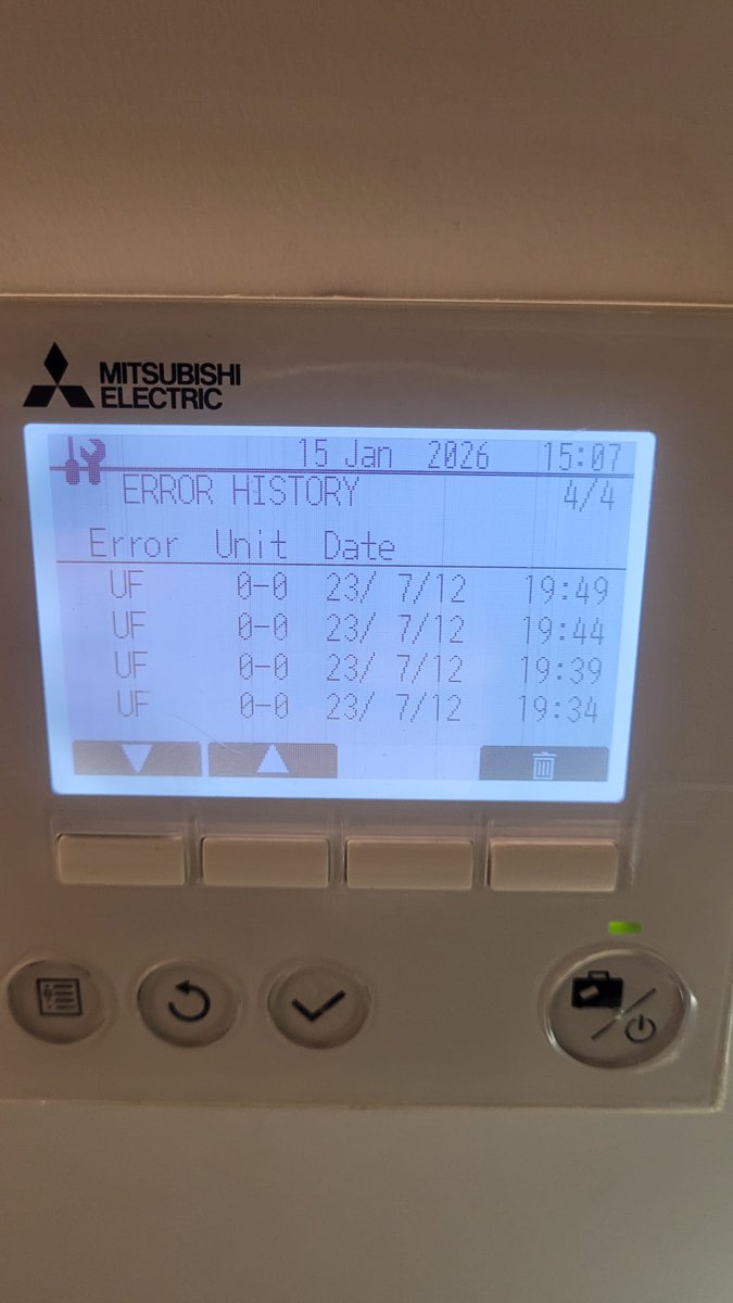 We helped a new customer with a 9-year-old Ecodan heat pump🔧 after another company couldn’t help her. We restored her heating —and as 'it's never worked properly', set up a plan going forward. ✅ No more cold nights! ☀️⚡
