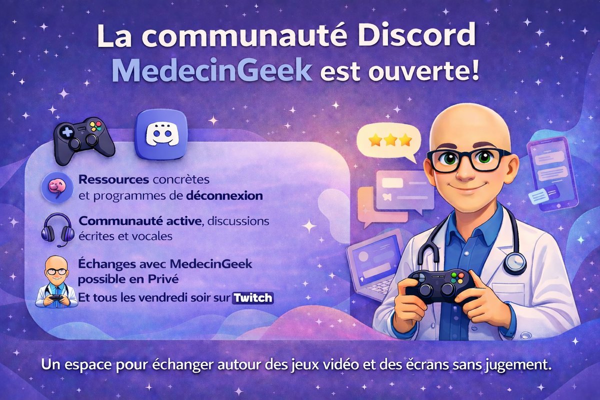 Médecin Geek tweet media