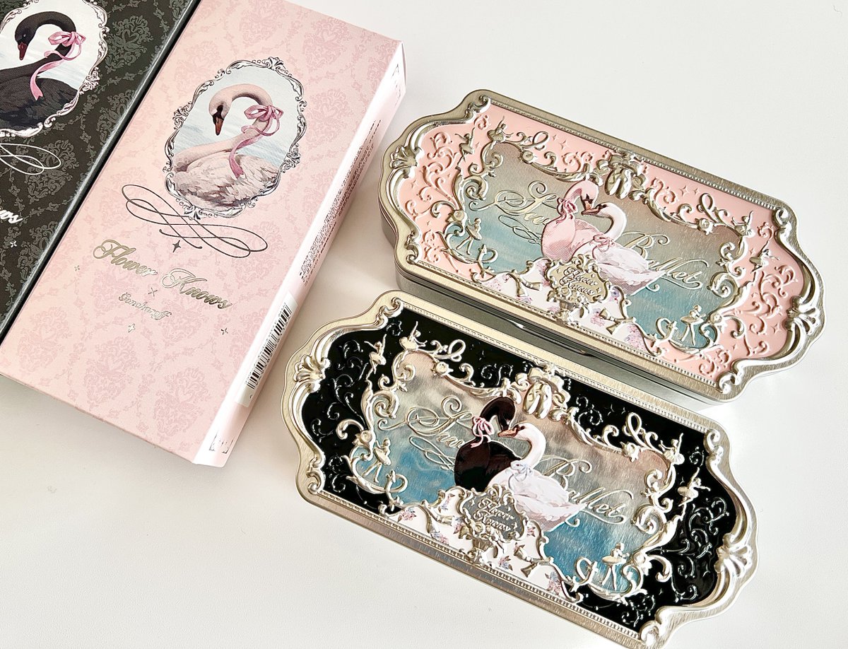 フラワーノーズのコラボ缶🦢
2026 バレンタインのスワンバレエ