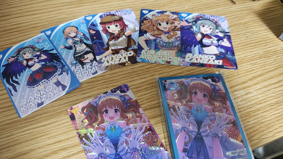 カードフォリオ MR 諸星きらり＋Nカード カードフォリオも買ったけど、どうやら諸星きらりに好かれているらしい