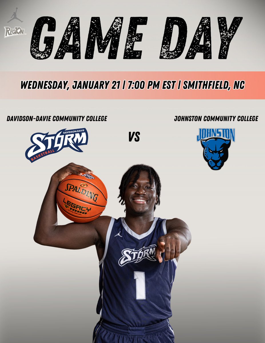 DDCCStormMBB's tweet image. One more road contest before heading back to Brinkley. Follow us on the live stream as we head to Smithfield, NC to battle with Johnston CC. 

📅 Jan 21
🕖 7pm
📍 Smithfield, NC
📺 YouTube or from the link in our bio

#juco #njcaa #bball #piedmonttriad