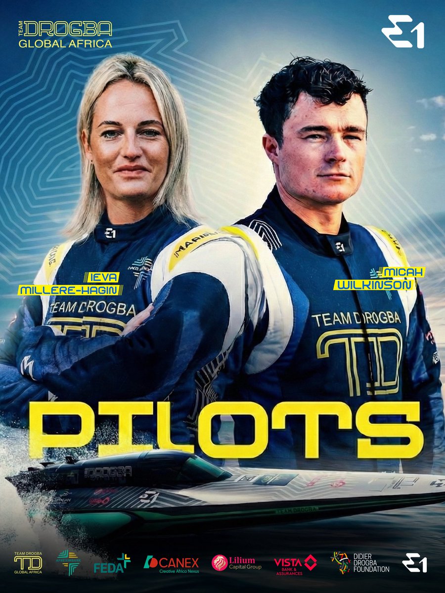 E1 Team Drogba Global Africa tweet media