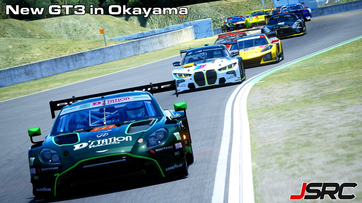 #JSRC 1月24日 #AssettoCorsa にてレースイベント開催！
今回は、新GT3modを使用した岡山国際サーキット50分レースです🏎️💨
初心者の方でも歓迎です🔰ぜひご参加ください！
🔽詳細はこちらのnoteから
note.com/jsrc/n/ne17af9…
#アセットコルサ #レースシム